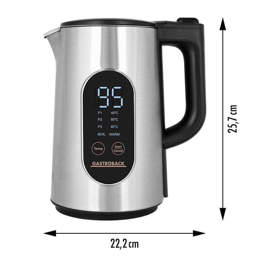 Gastroback 42446 Чайник Cool Touch Express Digital 3000 – 3
