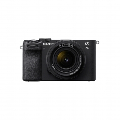 Sony A7C II Mirrorless Camera, Black + 28-60mm OSS Lens