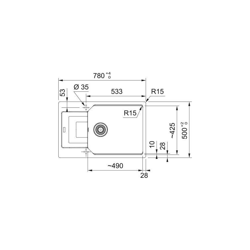 Franke Urban UBG 611-78 (114.0682.567) – 2