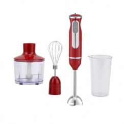 Hand Blender with Chopper, 800W, 0.7L beaker, Red, 5V1112KSCR, O