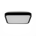 Sieninis šviestuvas V-tac 24W LED paviršinis šviestuvas, kvadratinis, juodu korpusu, 3000K, IP44 Sieninis šviestuvas V-tac 24W LED paviršinis šviestuvas, kvadratinis, juodu korpusu, 3000K, IP44