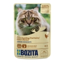 BOZITA Gaļas gabali mērces ar vistu – mitrā kaķu barība – 85g