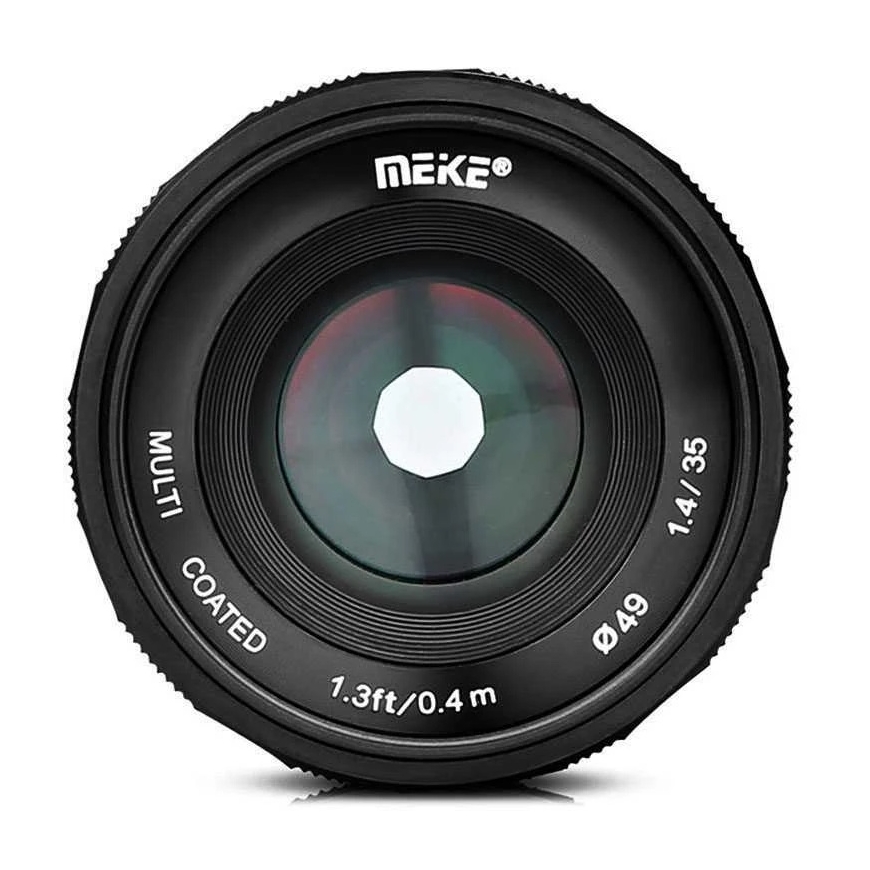 Camera Lens - Meike MK 35mm F1.4 MF Sony E Mount, f/1.4, manual focus, metal body