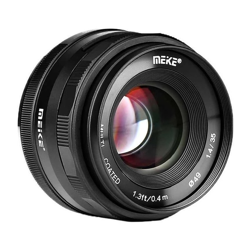 Camera Lens - Meike MK 35mm F1.4 MF Sony E Mount, f/1.4, manual focus, metal body – 3
