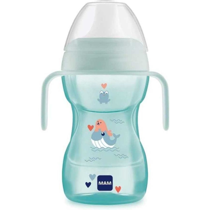 MAM Чашка Fun To Drink 270 мл Лучше Вместе Мальчик