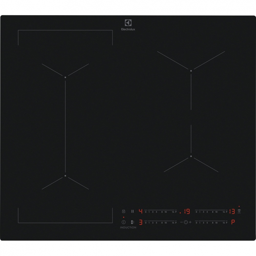 Electrolux HOB655MC indukcinė viryklė SaphirMatt SE matinė danga, 60 cm