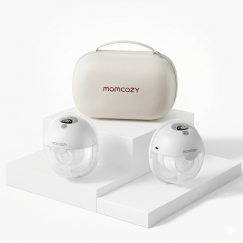 Momcozy M5 nutikas kantav rinnapump - koonus rinnapump | rakenduse kontroll, traadita, topelt, hall