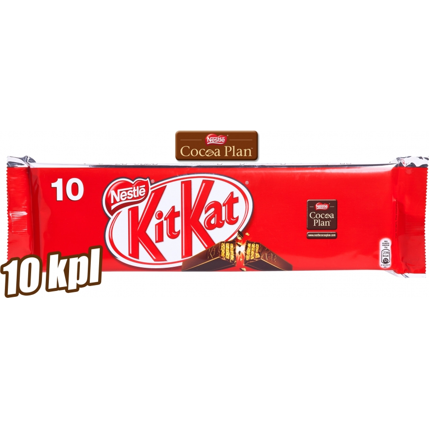 KitKat -šokolaadibatoon, 41,5 g, 10-PACK