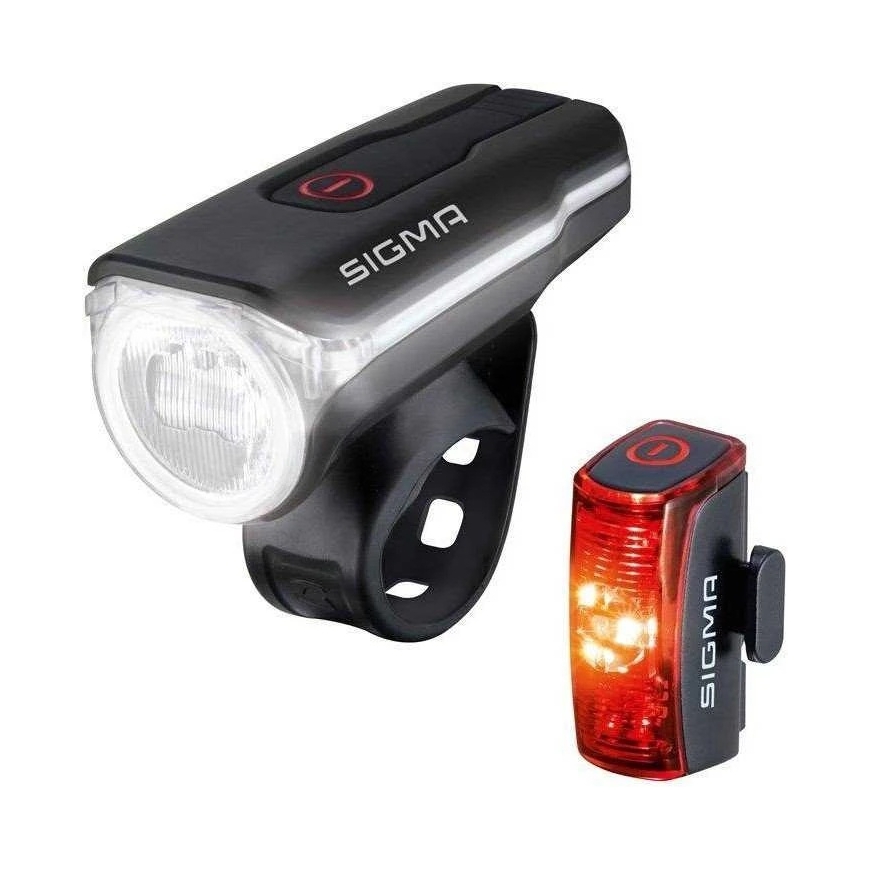 Valaistussetti - Sigma - Aur - USB-ladattava - Näkyvyyden parantamiseksi - Edessä – 2