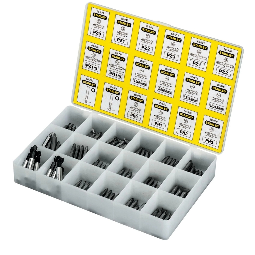 Stanley 1-68-741 ruuvimeisselisarja 200 kpl. – 2