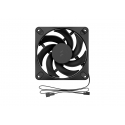 Fractal Design Dynamic 3 12 Reverse 120 mm PWM korpusų ventiliatorius, juodas