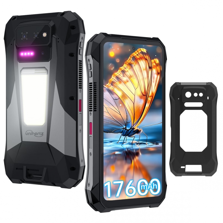 Unihertz Tank X 5G телефон, 512/16 Гб, черный