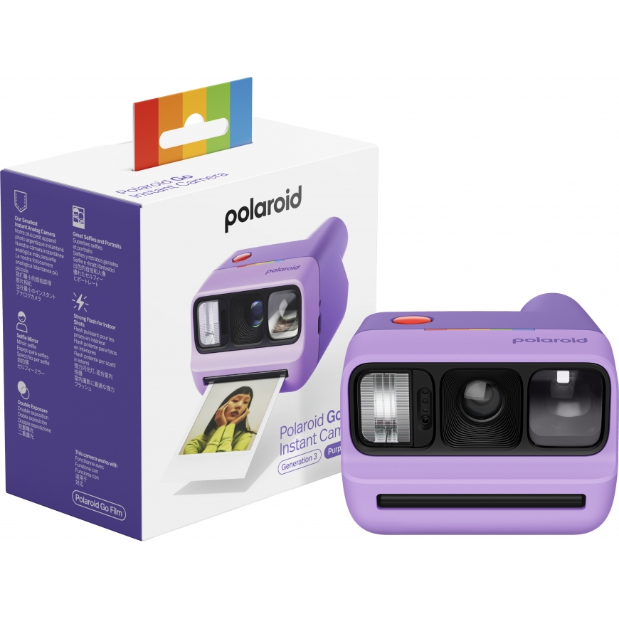 Polaroid Go Gen 3 instantinė kamera, violetinė