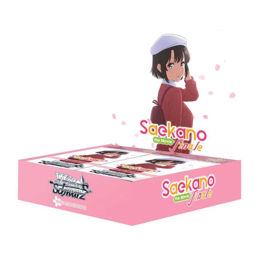 Bushiroad Weiß Schwarz - Saekano the Movie: Finale Booster Ekraan (16 Pakki)