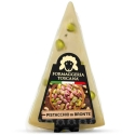 Fromaggeria Toscana Kõva juust Pecorino, pistaatsiapähklitega, lambapiim, 70g Fromaggeria Toscana Kõva juust Pecorino, pistaatsiapähklitega, lambapiim, 70g