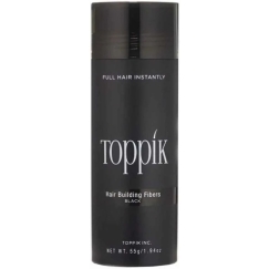 Toppik Hair Building Fibers color-enhancing hair product, shade: Black, 55 g