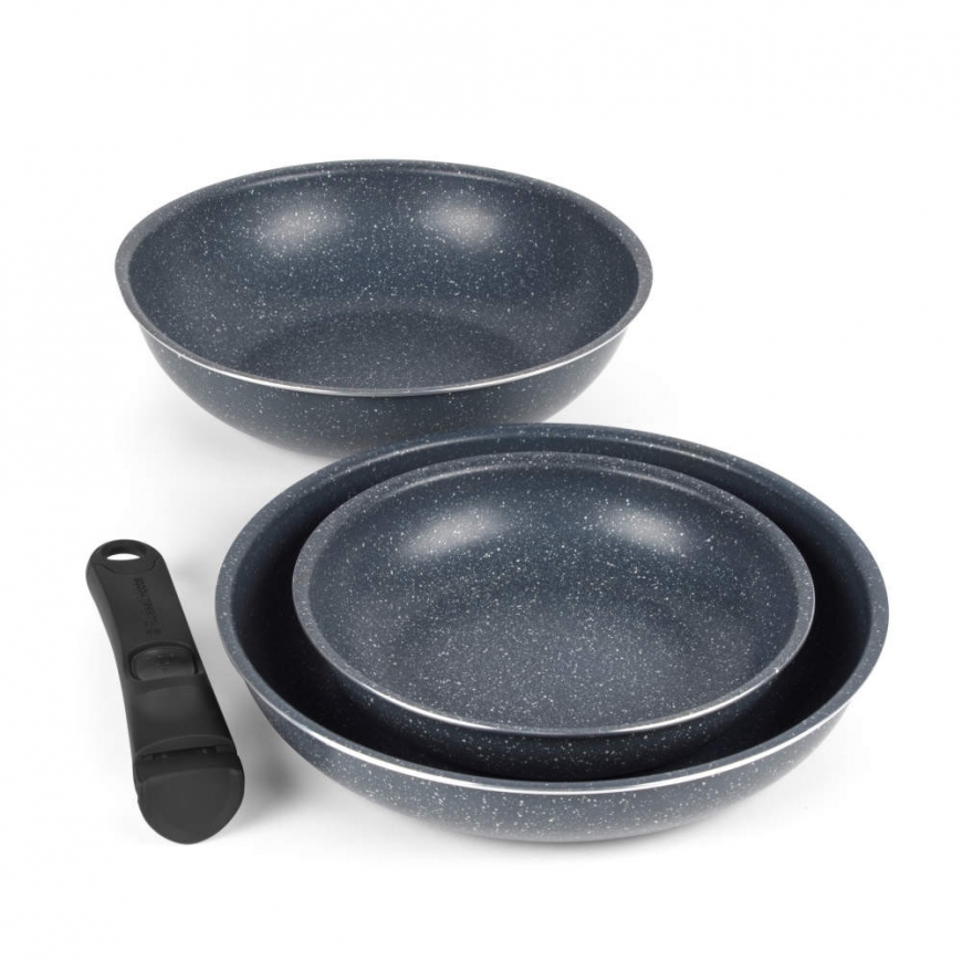 Набор для жарки Russell Hobbs RH03296 Nightfall Stone из 4-х предметов с умным зажимом – 2
