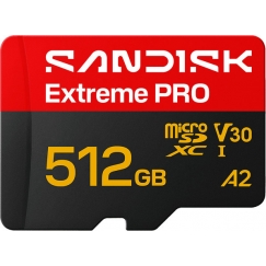 SanDisk 512 Gt Extreme PRO UHS-I U3 V30 microSDXC muistikortti