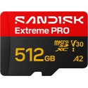 SanDisk 512 Гб Extreme PRO UHS-I U3 V30 microSDXC карта памяти SanDisk 512 Гб Extreme PRO UHS-I U3 V30 microSDXC карта памяти