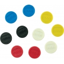 Nobo -magneetit valkotaululle, 20 mm, värilajitelma, 10 kpl Nobo -magneetit valkotaululle, 20 mm, värilajitelma, 10 kpl