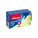 Vileda Multi Lateksa 100 vienreizējās lietošanas cimdi bežā 100 gab. Vileda Multi Lateksa 100 vienreizējās lietošanas cimdi bežā 100 gab.
