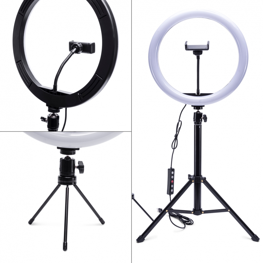 Rio RL12-EU/1,4 30 cm Studio RGB Beauty Ring Light – 5