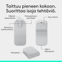 Logitech Mobi Fold беспроводная мышь, белая Logitech Mobi Fold беспроводная мышь, белая