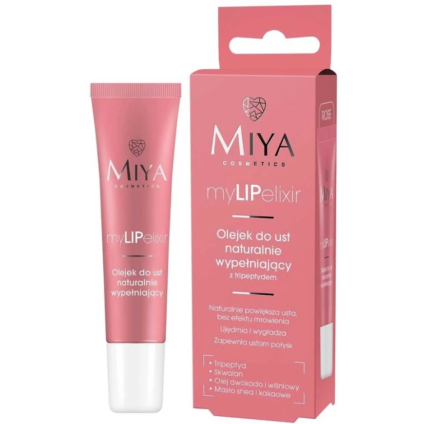 Miya Cosmetics myLIPelixir Rose, 10 g – 2