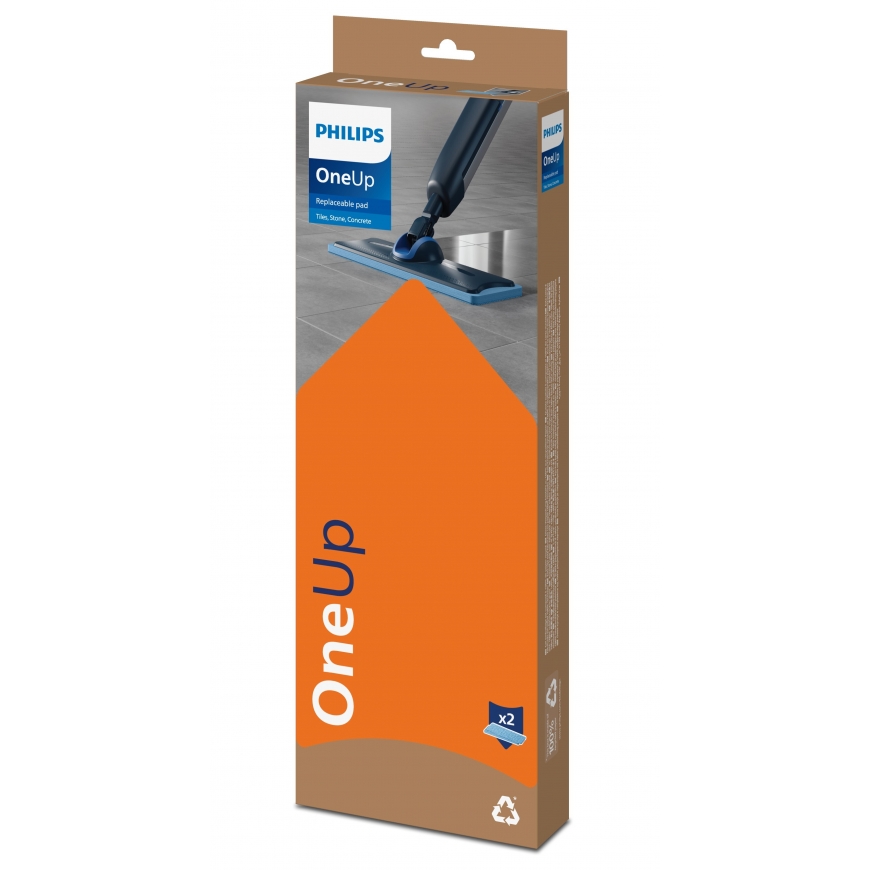 Philips OneUp XV1883/10 vahetatav pad - Plaadid, kivi ja betoon