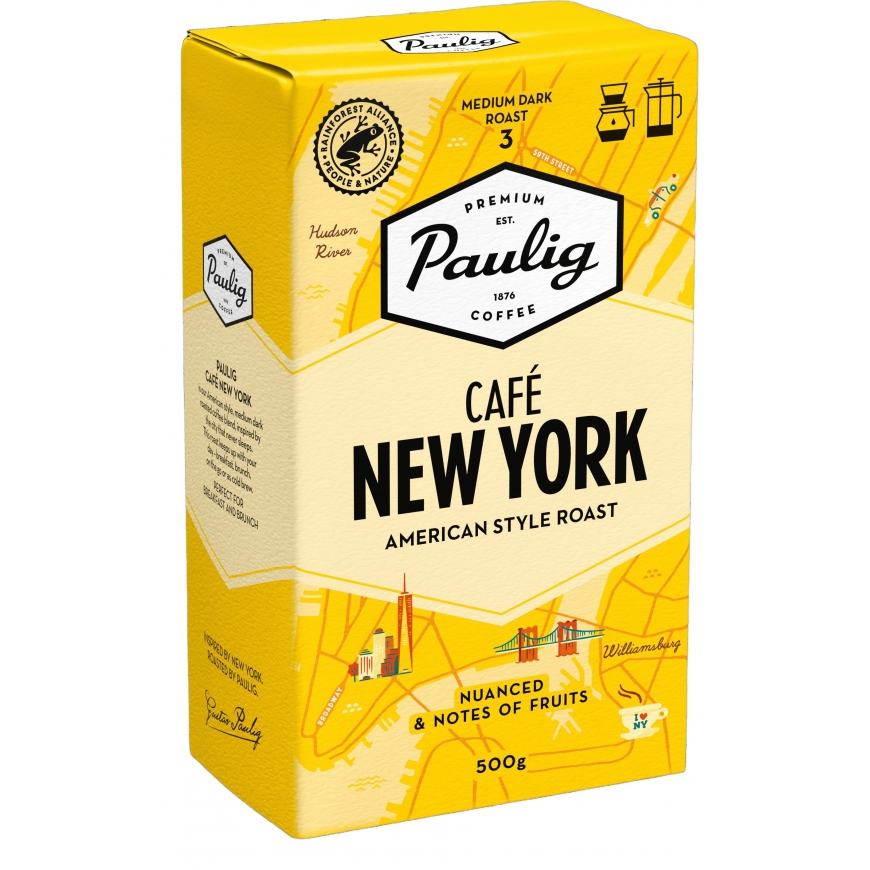 Paulig Café New York - malts kafija, 500 g