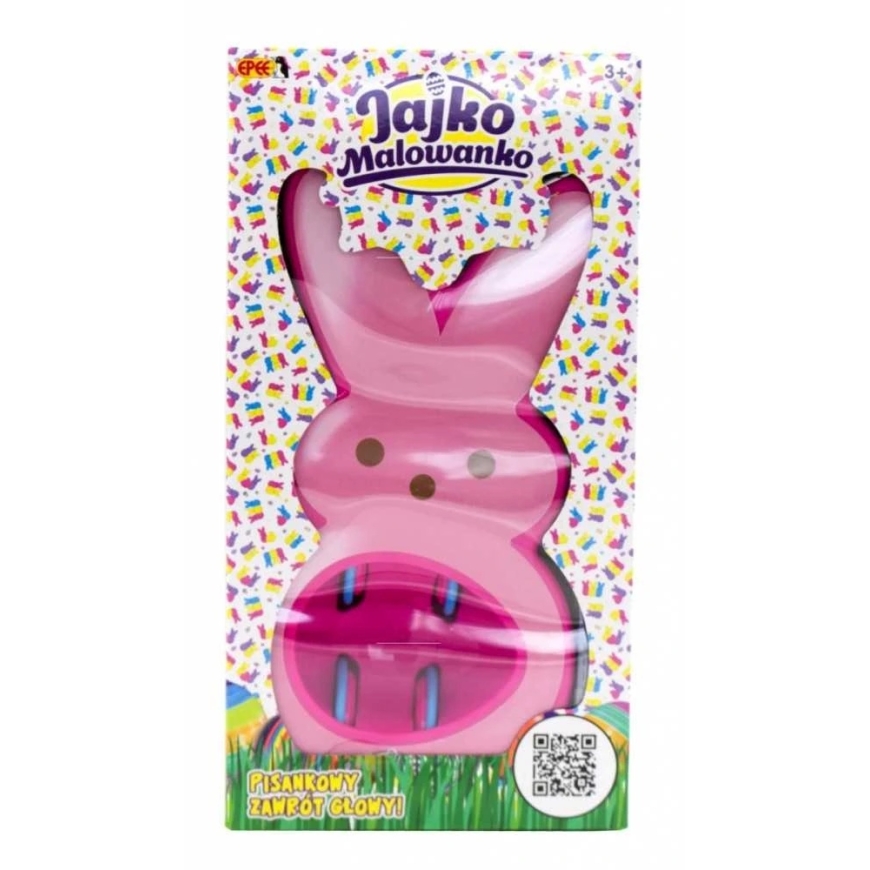 Epee Creative Egg Decorating Set, Rabbit Egg Dyeing, Pink