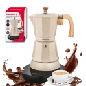 Sähkökäyttöinen espresso-kahvinkeitin, 0,3 L, beige, 500 W, KB 7999, Kla Sähkökäyttöinen espresso-kahvinkeitin, 0,3 L, beige, 500 W, KB 7999, Kla