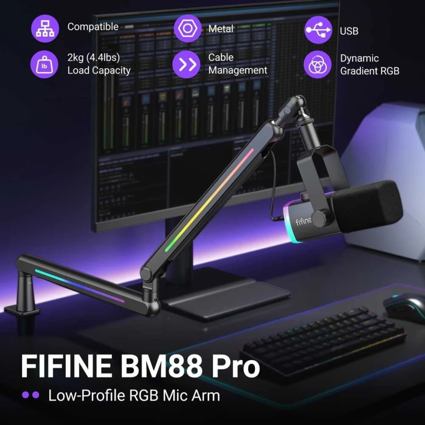 FIFINE BM88PRO mikrofono laikiklis – 3