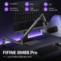FIFINE BM88PRO mikrofono laikiklis FIFINE BM88PRO mikrofono laikiklis