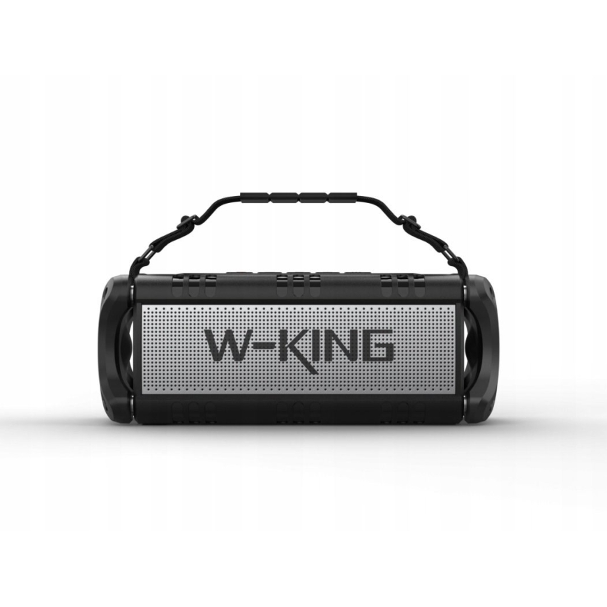 Беспроводной Bluetooth-динамик W-KING D8 – черно-серебристый