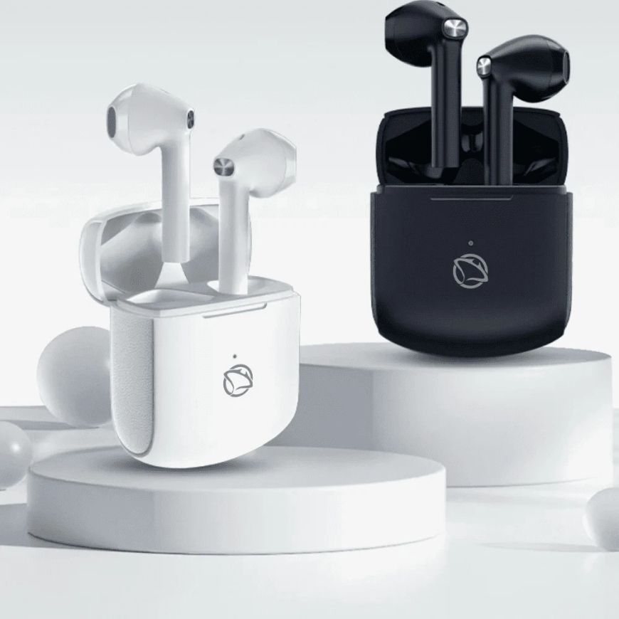 Manta Rytmo X TWS wireless earbuds, white – 5