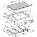 Miele KM 8685-2 FL - frameless induction cooktop, 80 cm