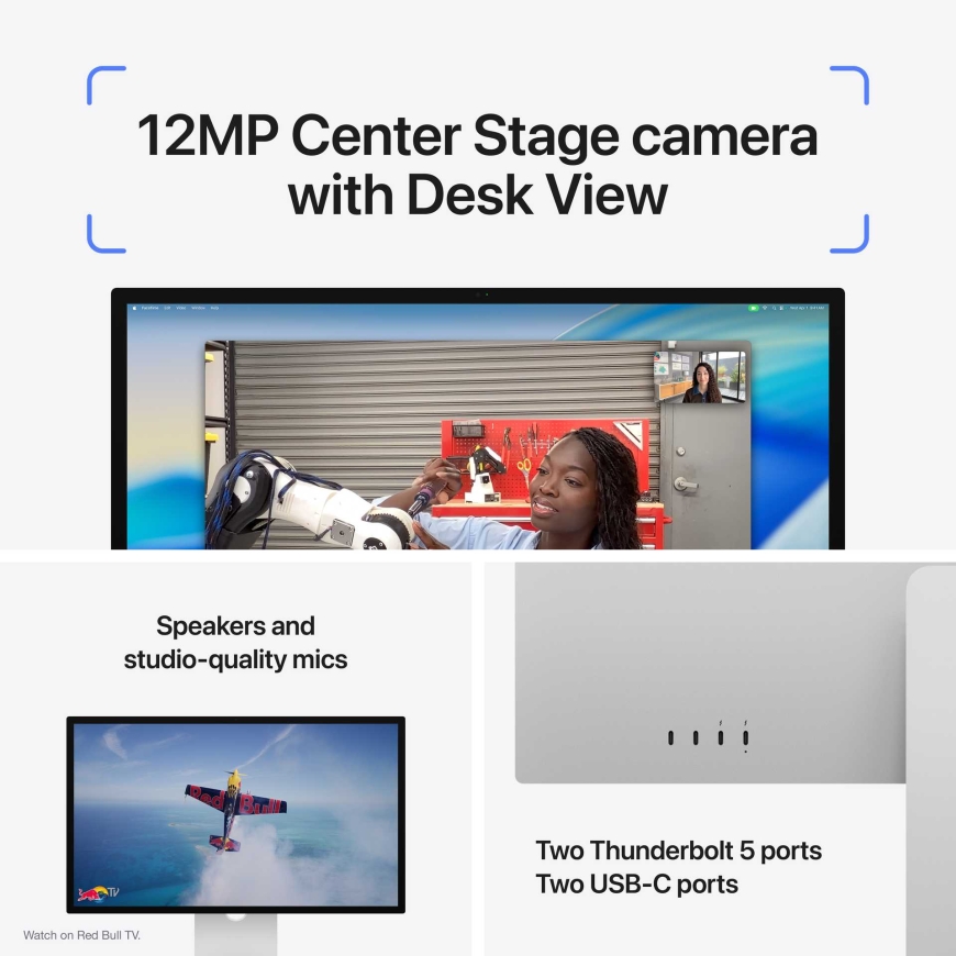 Apple Studio Display Standarta stikls bez statīva 27" IPS 16:9 MFEY4Z/A
