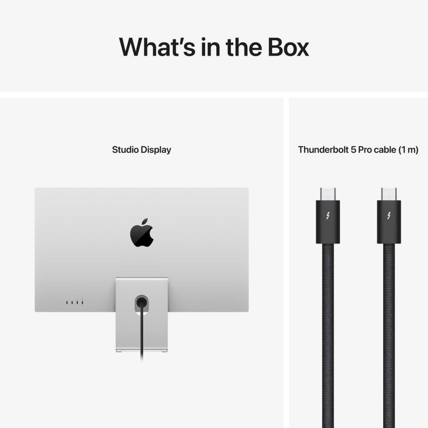 Apple Studio Display Tavaline klaas ilma alusega 27" IPS 16:9 MFEY4Z/A – 3
