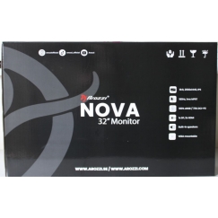 IŠPARDUOTA. Nova 32" IPS, 180Hz, kompiuterių monitorius - juodas | | Nova | 32 " | IPS | QHD | 16:9 | 180 Hz | 1 ms | 2560 x 144