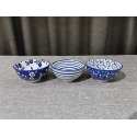Фарфоровая миска, 3 вида, 5,5 x 11,5 x 11,5 см, KITCHEN&GO Фарфоровая миска, 3 вида, 5,5 x 11,5 x 11,5 см, KITCHEN&GO