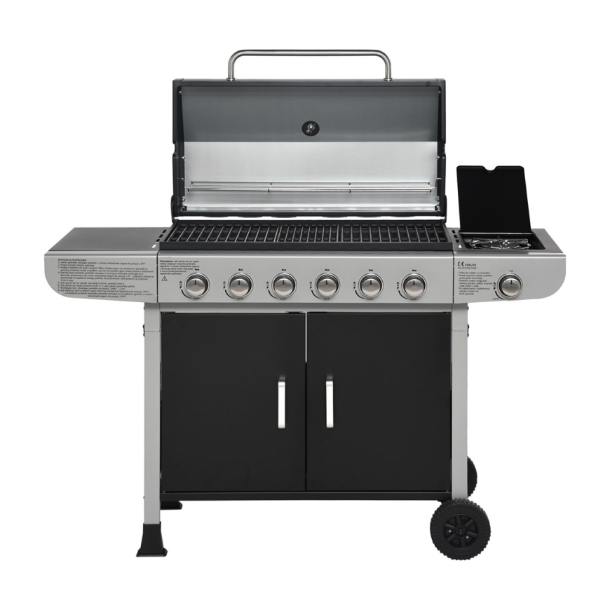Газовый гриль Ravanson GO-6 15,1 кВт – 3