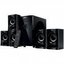 Акустическая система SVEN HT-201, черная (80W, Bluetooth, FM, USB/SD, дисплей, пульт управления)