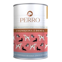 PERRO Lammas kurpitsalla - märkäruoka koirille - 400g