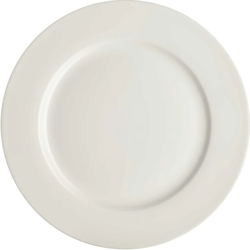 Aura Baltā Porcelāna Plāte 27 cm AMBITION