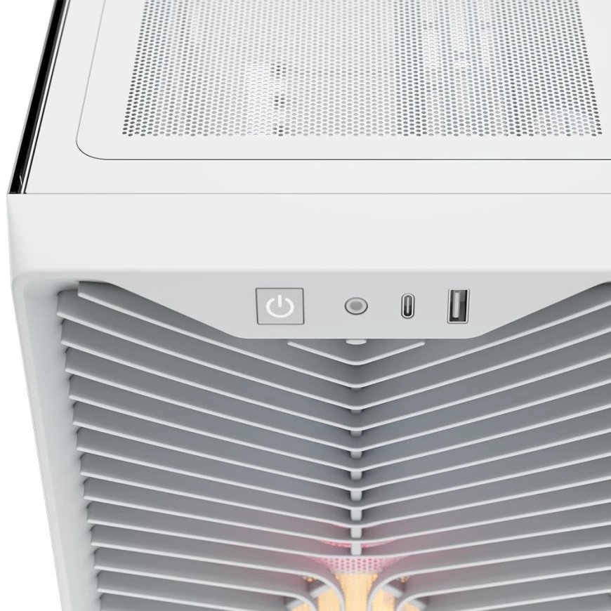 Corsair 3200D RS ARGB arvutikorpus, Midi-Tower, ATX, karastatud klaas - valge – 4