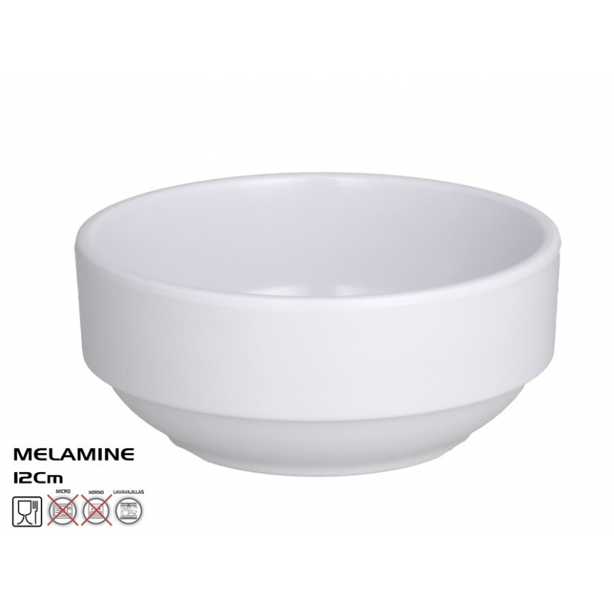 Klassinen valkoinen kulho 12x5,4 cm, KITCHEN&GO