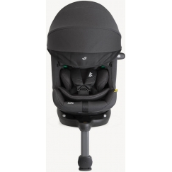 Joie i-Spin 360 Max ISOFIX car seat with canopy, 40cm - 150cm, Mesh Mercury Black