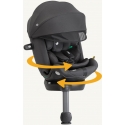 Joie i-Spin 360 Max ISOFIX -drošības krēsls ar jumtu, 40 cm - 150 cm, Mesh Mercury Black