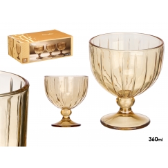 350 ml merevaiguvärvi triibuline jäätisetops, 12×10.5×10.5 cm, 1